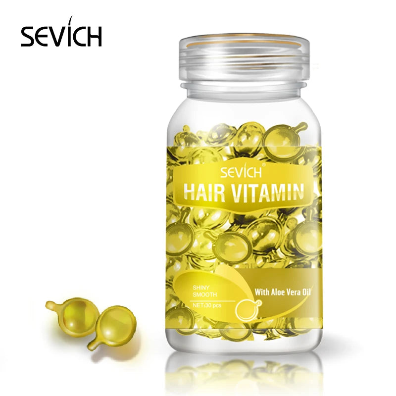 Capsule de vitamines pour cheveux