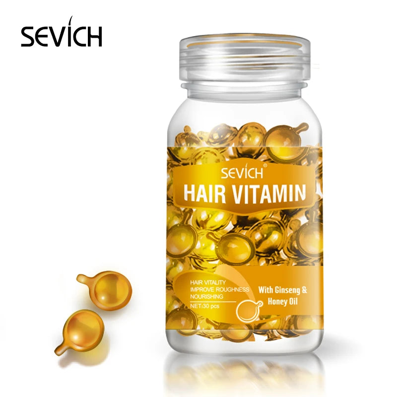 Capsule de vitamines pour cheveux