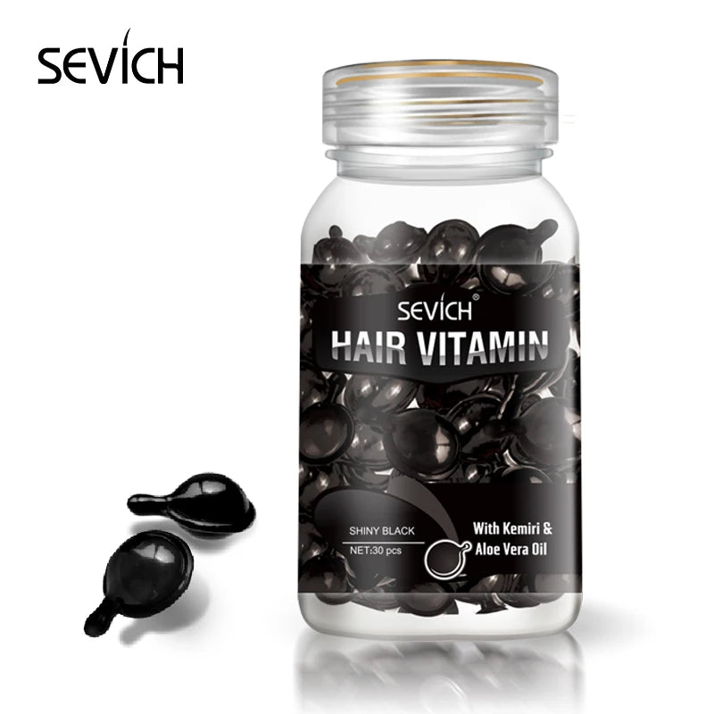 Capsule de vitamines pour cheveux