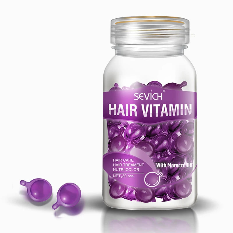Capsule de vitamines pour cheveux