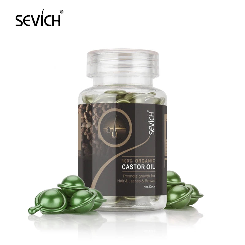 Capsule de vitamines pour cheveux