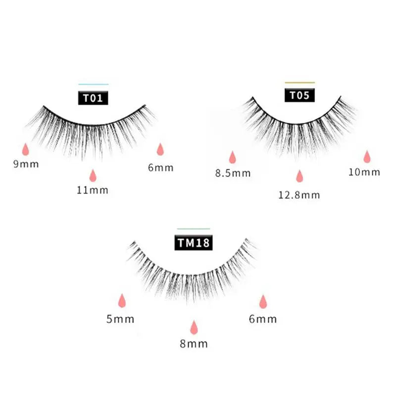 Kit de cils magnétiques