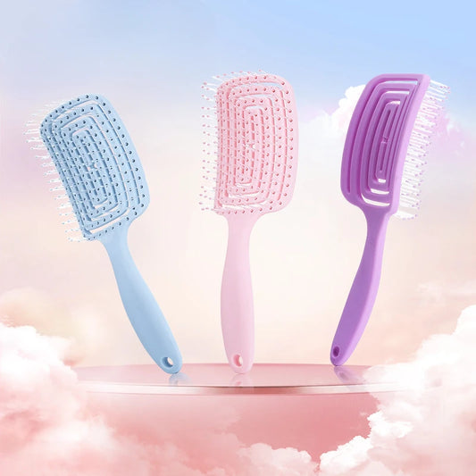 Brosse pour cheveux en nylon